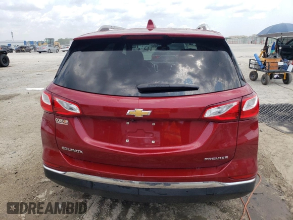 2021 Chevrolet Equinox Premier with VIN 2GNAXNEV4M6141868, listed as a Copart auction lot 58905505 with 98,330 mi miles and Non repairable. Bid and sale history available at DreamBid. Image 6.