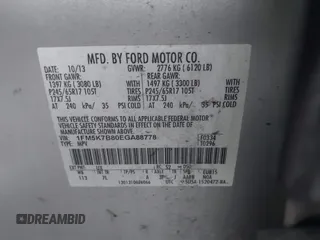 2014 Ford Explorer с VIN 1FM5K7B80EGA88778, выставлен на аукционе IAAI как лот 42369229 с пробегом 163 454 миль миль и . История ставок и продаж доступна на DreamBid. Изображение 9.