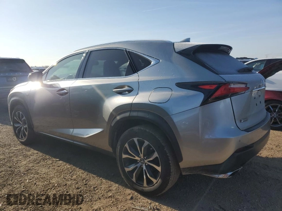 2017 Lexus NX with VIN JTJBARBZ6H2136622, listed as a Copart auction lot 50869485 with 86,906 mi miles and Salvage Title. Bid and sale history available at carsss.com. Image 2.