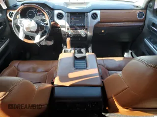 2015 Toyota Tundra 4WD Truck Platinum with VIN 5TFAW5F11FX423931, listed as a Copart auction lot 83350054 with 112,988 mi miles and Salvage Title. Bid and sale history available at carsss.com. Image 8.