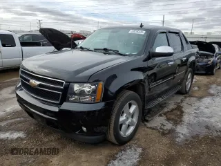 2008 Chevrolet Avalanche LT w/3LT with VIN 3GNFK12308G250581, listed as a Copart auction lot 43636435 with 282,944 mi miles and Clean Title. Bid and sale history available at carsss.com. Image 1.