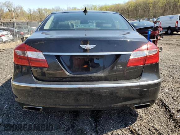 2012 Hyundai Genesis 3.8L z VIN KMHGC4DD2CU179287, wystawiony jako Copart lot #52550805 z przebiegiem 132 284 mil mil oraz Szkody całkowita. Historia ofert i sprzedaży dostępna na DreamBid. Obrazek 6.