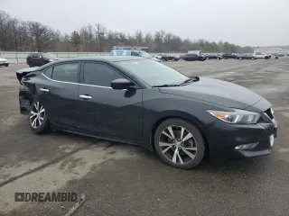 2017 Nissan Maxima S z VIN 1N4AA6AP3HC445820, wystawiony jako Copart lot #49658455 z przebiegiem 92 995 mil mil oraz Szkoda całkowita • Salvage title. Historia ofert i sprzedaży dostępna na DreamBid. Obrazek 4.