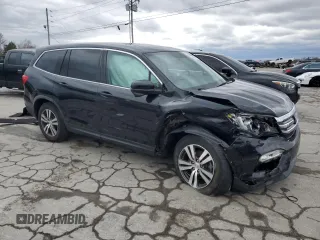 2017 Honda Pilot EX-L with VIN 5FNYF6H5XHB049465, listed as a Copart auction lot 49375195 with 59,802 mi miles and Salvage Title. Bid and sale history available at DreamBid. Image 4.