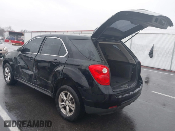 2013 Chevrolet Equinox LS with VIN 2GNALBEK8D6227815, listed as a IAAI auction lot 38091978 with 151,739 mi miles and . Bid and sale history available at DreamBid. Image 3.