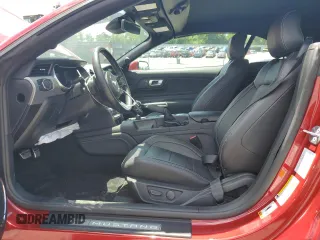 2022 Ford Mustang GT Premium with VIN 1FATP8FF1N5131263, listed as a Copart auction lot 59709614 with 3,692 mi miles and Salvage title. Bid and sale history available at DreamBid. Image 7.