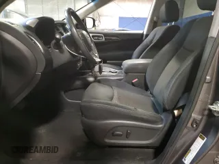 2017 Nissan Pathfinder SV with VIN 5N1DR2MM4HC695511, listed as a Copart auction lot 53692755 with 90,148 mi miles and Salvage title. Bid and sale history available at DreamBid. Image 7.