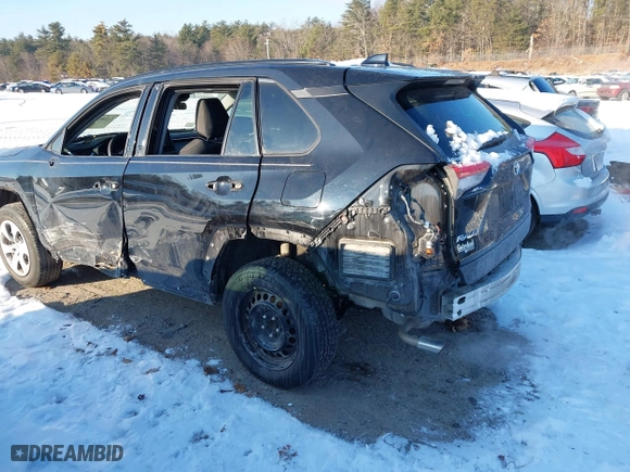 2021 Toyota RAV4 LE with VIN 2T3K1RFVXMW107264, listed as a IAAI auction lot 41298542 with 94,017 mi miles. Bid and sale history available at carsss.com. Image 14.