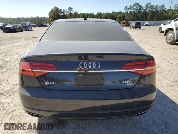 2016 Audi A8 L 4.0T Sport with VIN WAU43AFD2GN005588, listed as a Copart auction lot 76934794 with 133,813 mi miles and Salvage Title. Bid and sale history available at carsss.com. Image 6.