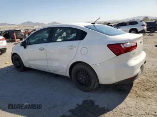 2016 Kia Rio LX with VIN KNADM4A39G6554583, listed as a Copart auction lot 51648045 with Not Provided miles and Salvage Title. Bid and sale history available at DreamBid. Image 2.