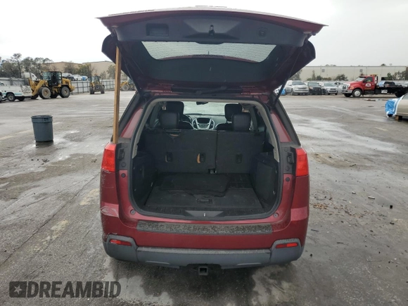 2012 GMC Terrain SLT-1 with VIN 2GKALUEK3C6342281, listed as a Copart auction lot 42010195 with 174,303 mi miles and Salvage Title. Bid and sale history available at carsss.com. Image 6.