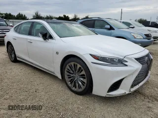 2019 Lexus LS with VIN JTHB51FF8K5006953, listed as a Copart auction lot 74186594 with 0 mi miles and Non Repairable. Bid and sale history available at carsss.com. Image 4.
