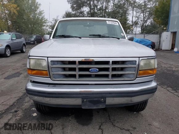 1992 Ford F-150 with VIN 1FTEX14H2NKB15766, listed as a Copart auction lot 77137644 with Not Provided miles and Salvage Title. Bid and sale history available at DreamBid. Image 5.