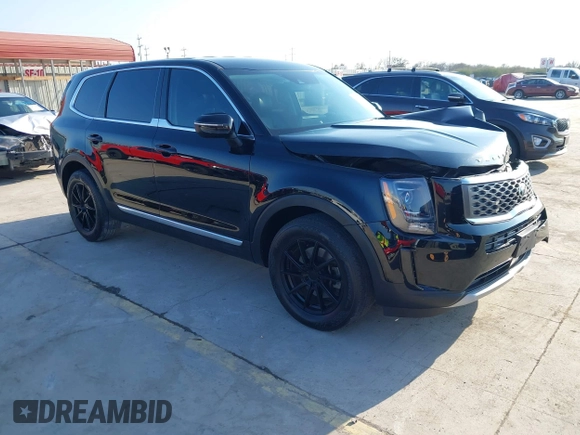 2021 Kia Telluride LX with VIN 5XYP24HC3MG152384, listed as a IAAI auction lot 41520433 with 76,032 mi miles and . Bid and sale history available at DreamBid. Image 1.