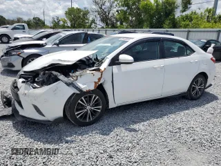 2016 Toyota Corolla L with VIN 5YFBURHEXGP470599, listed as a Copart auction lot 60446335 with Not provided miles and Salvage title. Bid and sale history available at DreamBid. Image 1.