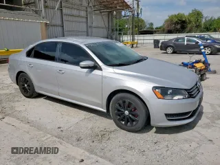 2015 Volkswagen Passat Limited Edition with VIN 1VWAS7A39FC041151, listed as a Copart auction lot 64945675 with 104,591 mi miles and Clean title. Bid and sale history available at DreamBid. Image 4.