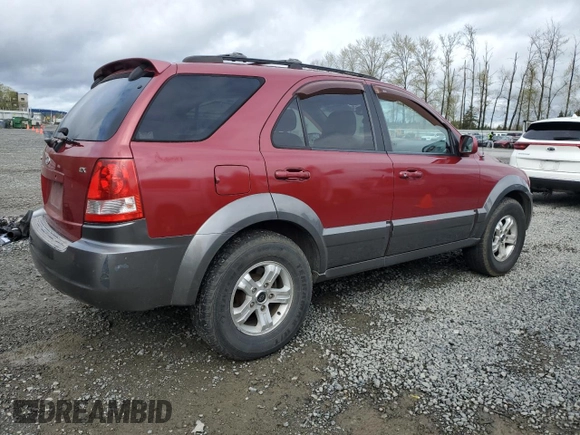 2003 Kia Sorento LX z VIN KNDJC733035032416, wystawiony jako Copart lot #52335745 z przebiegiem 167 707 mil mil oraz Czysty tytuł • Clean title. Historia ofert i sprzedaży dostępna na DreamBid. Obrazek 3.