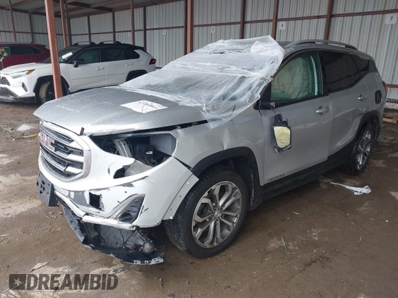 2020 GMC Terrain SLT z VIN 3GKALPEXXLL245121, wystawiony jako IAAI lot #42184014 z przebiegiem 110 011 mil mil oraz . Historia ofert i sprzedaży dostępna na DreamBid. Obrazek 2.