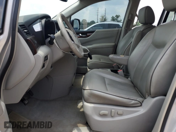 2014 Nissan Quest S z VIN JN8AE2KP5E9102719, wystawiony jako Copart lot #59375775 z przebiegiem 127 220 mil mil oraz Szkoda całkowita • Salvage title. Historia ofert i sprzedaży dostępna na DreamBid. Obrazek 7.