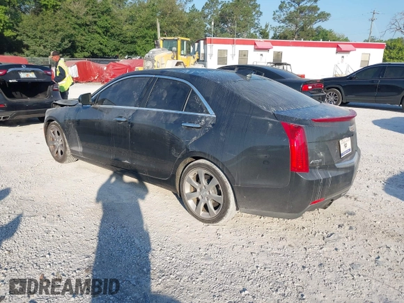 2015 Cadillac ATS Sedan Luxury RWD with VIN 1G6AB5RX4F0122156, listed as a IAAI auction lot 42012891 with 137,879 mi miles. Bid and sale history available at carsss.com. Image 3.