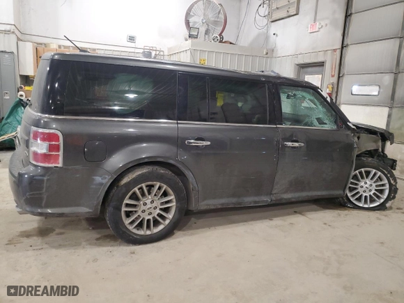 2018 Ford Flex SEL with VIN 2FMGK5C88JBA13873, listed as a Copart auction lot 42203745 with NaN miles and Salvage Title. Bid and sale history available at carsss.com. Image 3.