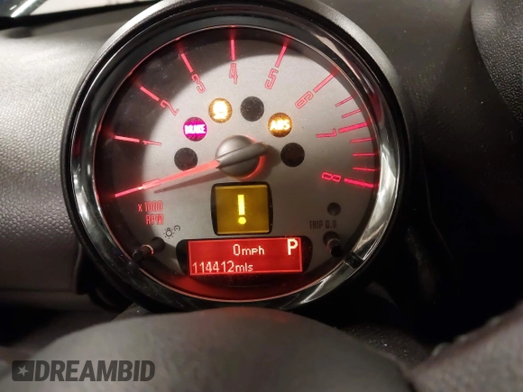 2012 MINI Countryman with VIN WMWZB3C53CWM05133, listed as a IAAI auction lot 41493309 with 114,412 mi miles and . Bid and sale history available at DreamBid. Image 16.