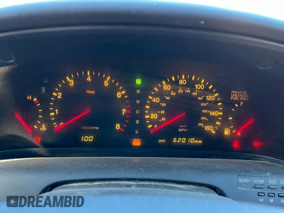 1995 Lexus SC 400 z VIN JT8UZ30CXS0041496, wystawiony jako Copart lot #80837114 z przebiegiem 62 010 mil mil oraz Tytuł czysty. Historia ofert i sprzedaży dostępna na DreamBid. Obrazek 8.