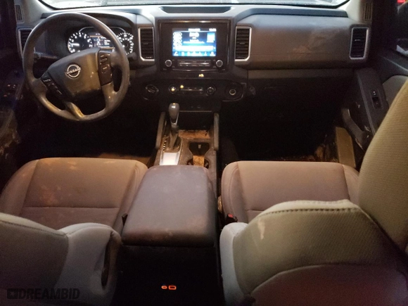 2023 Nissan Frontier PRO-4X with VIN 1N6ED1EK4PN600265, listed as a Copart auction lot 82238324 with 12,490 mi miles and Salvage Title. Bid and sale history available at carsss.com. Image 8.