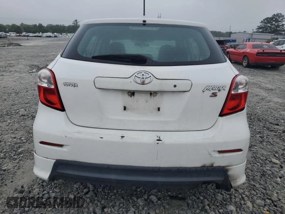 2009 Toyota Matrix S with VIN 2T1KE40E59C002925, listed as a Copart auction lot 58167165 with 198,246 mi miles and Salvage title. Bid and sale history available at DreamBid. Image 6.