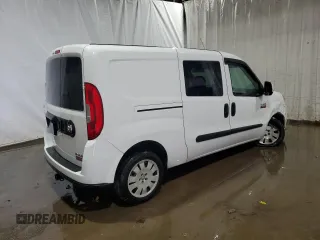 2017 Ram ProMaster City Cargo Tradesman SLT with VIN ZFBERFBBXH6D83800, listed as a Copart auction lot 75333564 with 107,509 mi miles and Salvage Title. Bid and sale history available at DreamBid. Image 3.