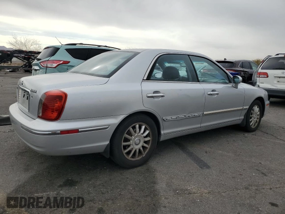 2004 Hyundai XG z VIN KMHFU45E64A360587, wystawiony jako Copart lot #43039875 z przebiegiem 118 818 mil mil oraz Czysty tytuł • Clean title. Historia ofert i sprzedaży dostępna na DreamBid. Obrazek 3.