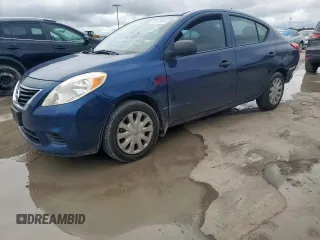 2014 Nissan Versa SV z VIN 3N1CN7AP1EL843639, wystawiony jako Copart lot #60329585 z przebiegiem 227 424 mil mil oraz Szkoda całkowita • Salvage title. Historia ofert i sprzedaży dostępna na DreamBid. Obrazek 1.