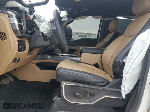 2024 Ford Super Duty F-250 SRW XL with VIN 1FT8W2BT7RED04138, listed as a Copart auction lot 42439295 with 0 mi miles and Salvage Title. Bid and sale history available at carsss.com. Image 7.