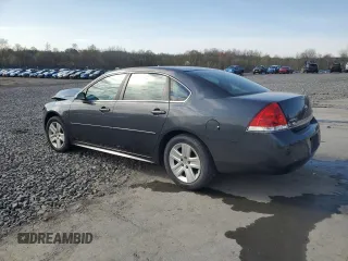 2011 Chevrolet Impala LS Fleet with VIN 2G1WF5EK0B1285055, listed as a Copart auction lot 54221105 with 110,002 mi miles and Salvage Title. Bid and sale history available at DreamBid. Image 2.
