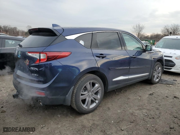 2019 Acura RDX w/Advance Pkg with VIN 5J8TC2H74KL004301, listed as a Copart auction lot 87239754 with 137,248 mi miles and Salvage Title. Bid and sale history available at carsss.com. Image 3.