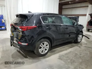 2018 Kia Sportage LX with VIN KNDPM3AC6J7304715, listed as a Copart auction lot 52098735 with 122,934 mi miles and Salvage Title. Bid and sale history available at carsss.com. Image 3.