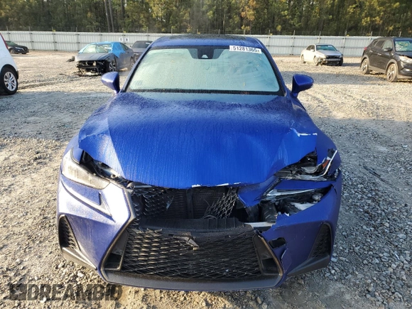 2020 Lexus IS 350 F Sport with VIN JTHGZ1E20L5017908, listed as a Copart auction lot 51281365 with 67,816 mi miles and Salvage title. Bid and sale history available at DreamBid. Image 5.