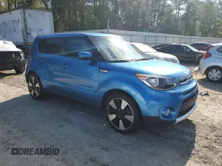 2018 Kia Soul + with VIN KNDJP3A51J7596434, listed as a Copart auction lot 51541305 with 122,034 mi miles and Salvage Title. Bid and sale history available at DreamBid. Image 4.