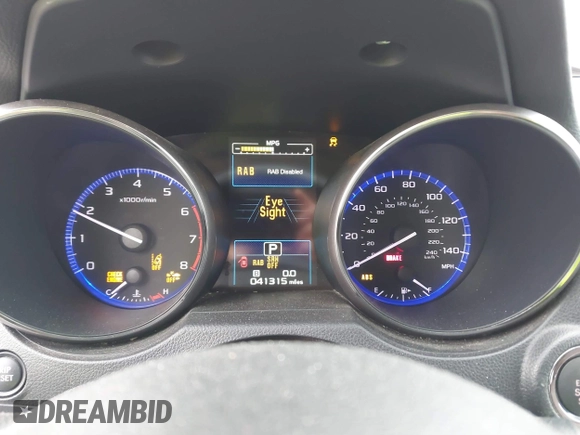 2019 Subaru Outback Touring with VIN 4S4BSATC2K3214452, listed as a IAAI auction lot 41448622 with 41,316 mi miles and . Bid and sale history available at DreamBid. Image 7.