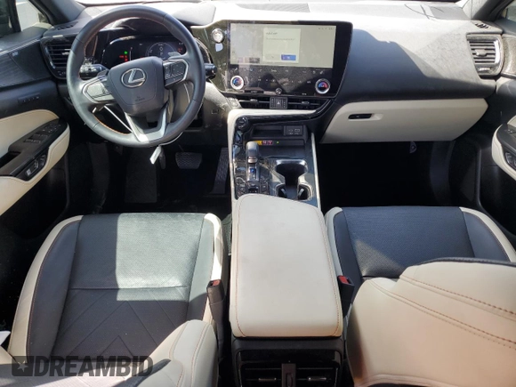 2024 Lexus NX with VIN JTJHKCEZ1R2024067, listed as a Copart auction lot 46890655 with 5,671 mi miles and Salvage Title. Bid and sale history available at carsss.com. Image 8.