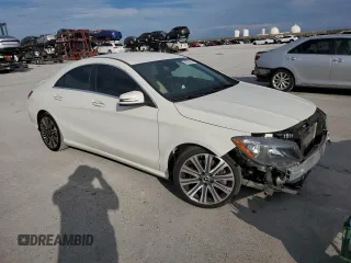 2018 Mercedes-Benz CLA 250 with VIN WDDSJ4EB9JN574811, listed as a Copart auction lot 45272084 with 88,184 mi miles and . Bid and sale history available at DreamBid. Image 4.