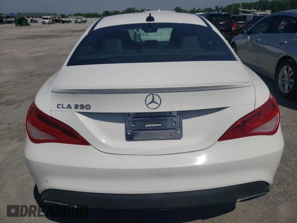 2018 Mercedes-Benz CLA 250 with VIN WDDSJ4EB0JN660668, listed as a Copart auction lot 58549873 with Not Provided miles and . Bid and sale history available at DreamBid. Image 6.