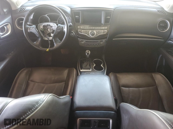 2019 Infiniti QX60 Luxe z VIN 5N1DL0MM7KC521610, wystawiony jako Copart lot #48518765 z przebiegiem 54 561 mil mil oraz Szkody całkowita. Historia ofert i sprzedaży dostępna na DreamBid. Obrazek 8.