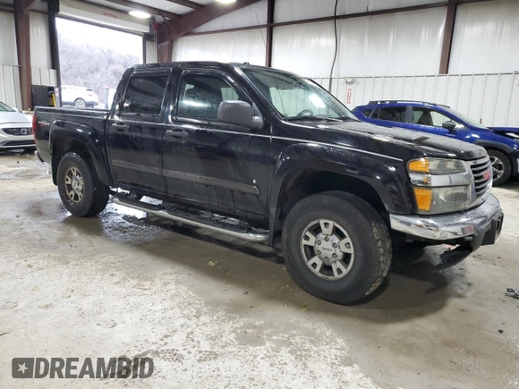 2007 GMC Canyon SLE2 with VIN 1GTDT13E878249759, listed as a Copart auction lot 85816874 with 151,465 mi miles and Salvage Title. Bid and sale history available at carsss.com. Image 4.