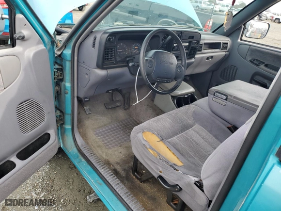 1997 Dodge Ram 1500 with VIN 1B7HC13Y0VJ564590, listed as a Copart auction lot 45738335 with 215,273 mi miles and Clean Title. Bid and sale history available at carsss.com. Image 8.