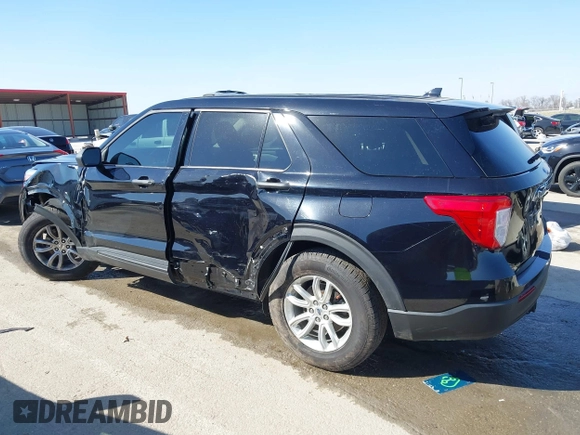 2020 Ford Explorer with VIN 1FMSK8BH0LGB12535, listed as a IAAI auction lot 41633073 with 69,347 mi miles. Bid and sale history available at carsss.com. Image 15.