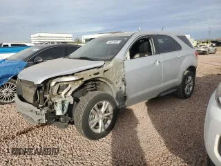 2015 Chevrolet Equinox LS with VIN 2GNALAEKXF6308571, listed as a Copart auction lot 82879304 with 86,512 mi miles and Salvage Title. Bid and sale history available at carsss.com. Image 1.