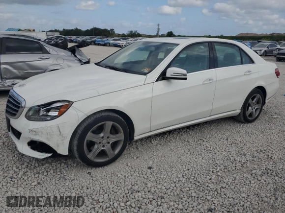 2015 Mercedes-Benz E 350 Luxury with VIN WDDHF8JB9FB144018, listed as a Copart auction lot 53673095 with 37,181 mi miles and Salvage Title. Bid and sale history available at DreamBid. Image 1.