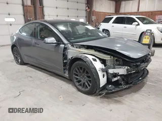 2024 Tesla Model 3 Long Range with VIN 5YJ3E1EB0RF860736, listed as a IAAI auction lot 41966827 with 5,134 mi miles and . Bid and sale history available at DreamBid. Image 1.