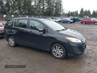 2013 Mazda 5 Sport with VIN JM1CW2BL3D0149779, listed as a IAAI auction lot 41868728 with 110,912 mi miles. Bid and sale history available at carsss.com. Image 1.